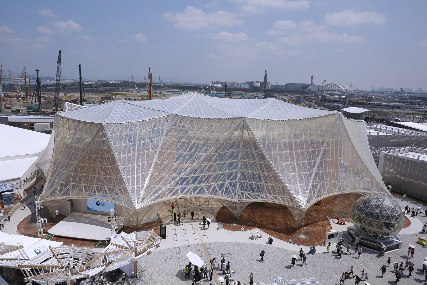 2025年日本国際博覧会大阪ヘルスケアパビリオンNest for Reborn ｜施工