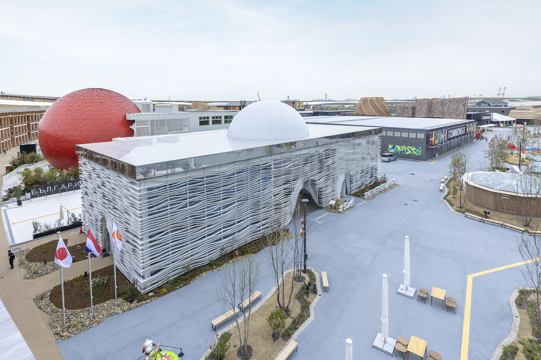 2025年日本国際博覧会オランダパビリオン｜施工例｜ニチハ株式会社